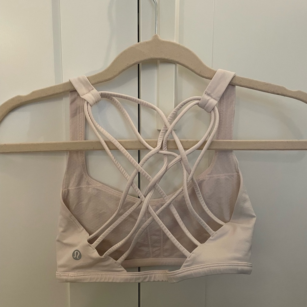 LULULEMON WHITE SPORTS BRA - Picture 2 of 2